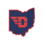 Dayton Flyers STATE SHAPE