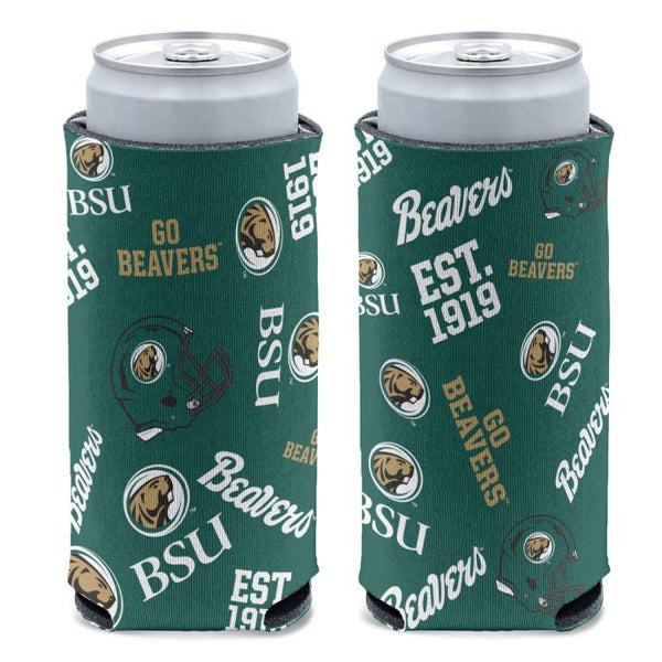 Wholesale-Bemidji State Beavers 12 oz Slim Can Cooler