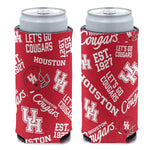 Wholesale-Houston Cougars 12 oz Slim Can Cooler