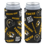 Missouri Tigers 12 oz Slim Can Cooler