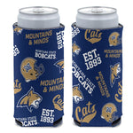 Wholesale-Montana State Bobcats 12 oz Slim Can Cooler