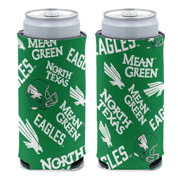 Wholesale-North Texas Mean Green 12 oz Slim Can Cooler