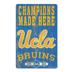 UCLA Bruins Wood Sign 11" x 17" 1/4" thick