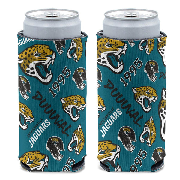 Jacksonville Jaguars 12 oz Slim Can Cooler