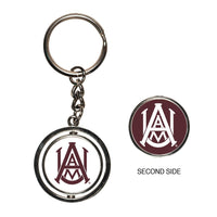Alabama A&M Bulldogs Spinner Key Ring