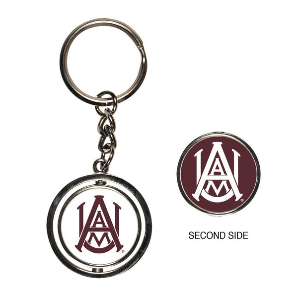 Alabama A&M Bulldogs Spinner Key Ring