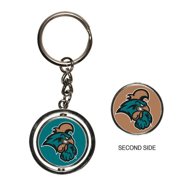 Wholesale-Coastal Carolina Chanticleers Spinner Key Ring