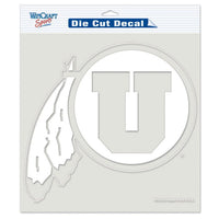 Wholesale-Utah Utes Perfect Cut Decals 8" x 8"