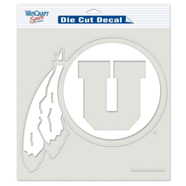 Wholesale-Utah Utes Perfect Cut Decals 8" x 8"