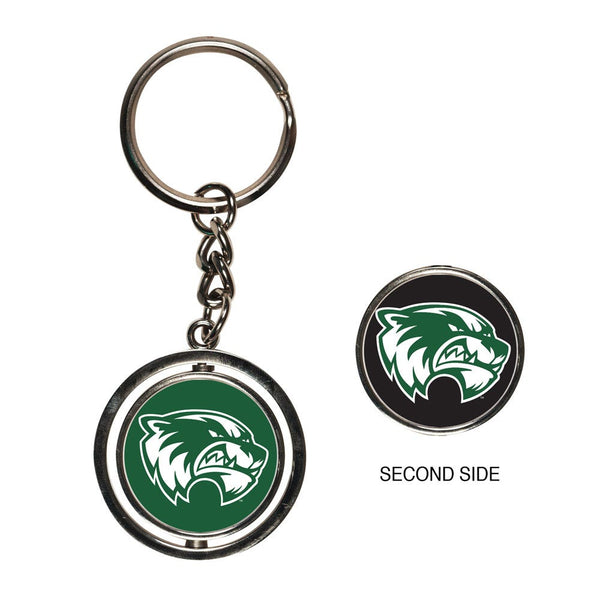 Utah Valley Wolverines Spinner Key Ring
