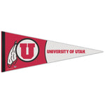 Wholesale-Utah Utes Premium Pennant 12" x 30"