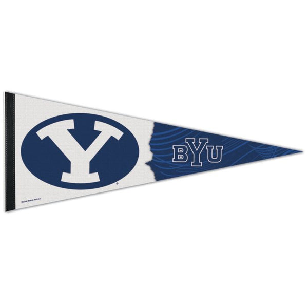 Wholesale-Brigham Young Cougars Premium Pennant 12" x 30"