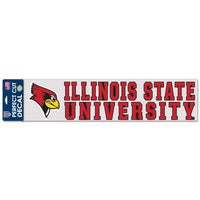 Wholesale-Illinois State Redbirds Perfect Cut Decals 4" x 17"