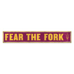 Arizona State Sun Devils Wood Sign 6"x36" 3/8" thick