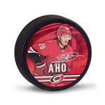 Carolina Hurricanes Hockey Puck Packaged Sebastian Aho
