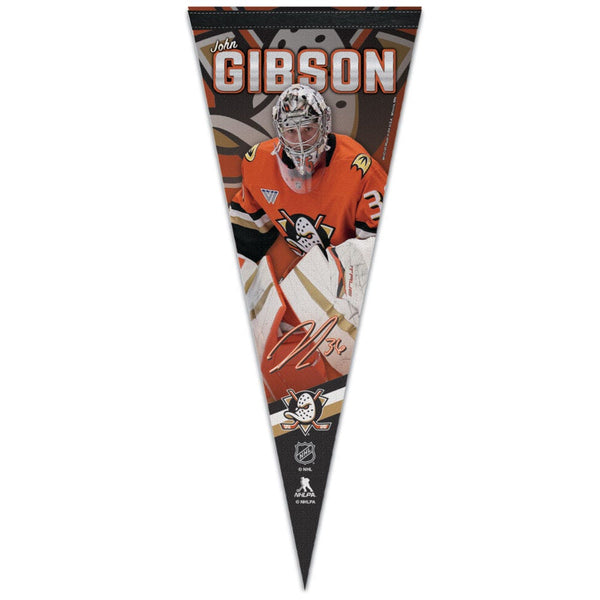 Anaheim Ducks Premium Pennant 12" x 30" John Gibson