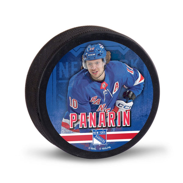 New York Rangers Hockey Puck Packaged Artemi Panarin