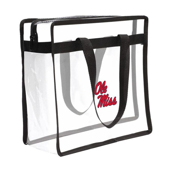 Wholesale-Ole Miss Rebels Clear Tote Bag