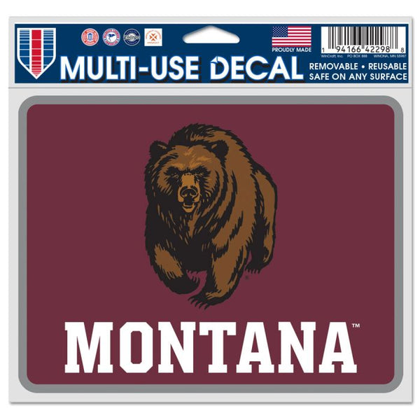 Wholesale-Montana Grizzlies Fan Decals 5" x 6"