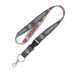 Indiana Hoosiers Lanyard w/detachable buckle 1"