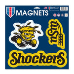 Wholesale-Wichita State Shockers Vinyl Magnet 11" x 11"