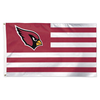 Arizona Cardinals / Patriotic Americana Flag - Deluxe 3' X 5'