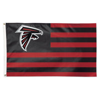 Atlanta Falcons / Patriotic Americana Flag - Deluxe 3' X 5'