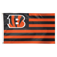 Cincinnati Bengals / Patriotic Americana Flag - Deluxe 3' X 5'