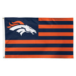 Denver Broncos / Patriotic Americana Flag - Deluxe 3' X 5'