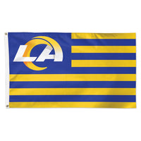 Los Angeles Rams Americana Flag - Deluxe 3' X 5'