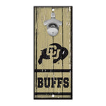 Wholesale-Colorado Buffaloes Bottle Opener Sign 5x11