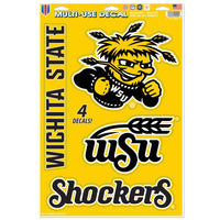 Wholesale-Wichita State Shockers Multi-Use Decal 11" x 17"