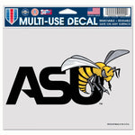 Wholesale-Alabama State Hornets Multi-Use Decal -Clear Bckrgd 5" x 6"