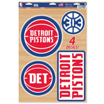 Detroit Pistons Multi-Use Decal 11" x 17"