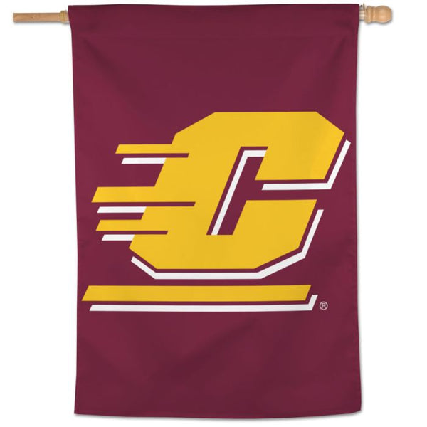 Wholesale-Central Michigan Chippewas Vertical Flag 28" x 40"