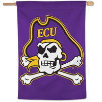 Wholesale-East Carolina Pirates Vertical Flag 28" x 40"