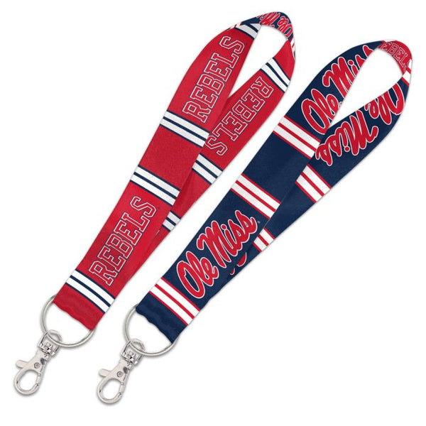 Wholesale-Ole Miss Rebels Lanyard Key Strap 1"