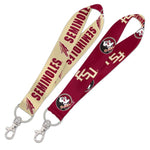 Wholesale-Florida State Seminoles Lanyard Key Strap 1"