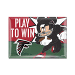 Atlanta Falcons / Disney Metal Magnet 2.5" x 3.5"