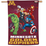 Wholesale-Minnesota Golden Gophers / Marvel (C) 2023 MARVEL Vertical Flag 28" x 40"