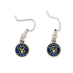 Milwaukee Brewers Earrings Jewelry Card