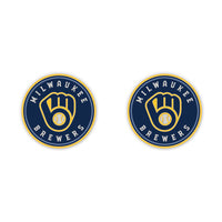 Milwaukee Brewers Earrings Jewelry Card