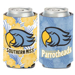 Wholesale-Southern Miss Golden Eagles Southern Mississippi Parrot Head Can Cooler 12 oz.