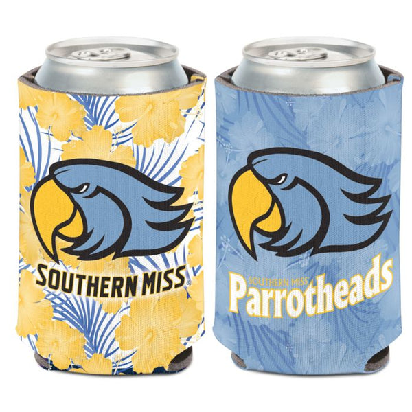 Wholesale-Southern Miss Golden Eagles Southern Mississippi Parrot Head Can Cooler 12 oz.