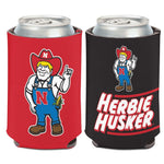 Wholesale-Nebraska Cornhuskers Nebraska Mascot Can Cooler 12 oz.