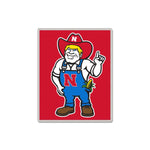 Wholesale-Nebraska Cornhuskers Nebraska Mascot Collector Pin Jewelry Card