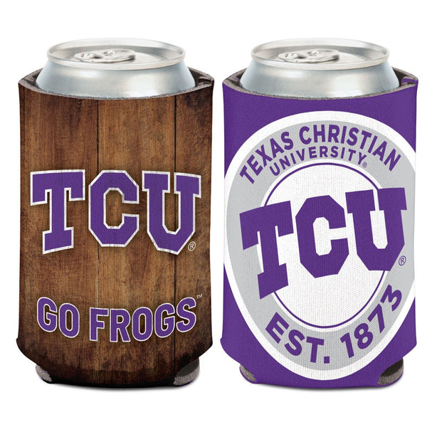 TCU Horned Frogs Can Cooler 12 oz.