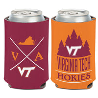Virginia Tech Hokies HIPSTER Can Cooler 12 oz.