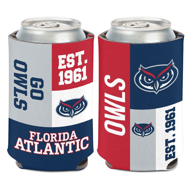 Florida Atlantic Owls Can Cooler 12 oz.