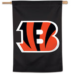 Cincinnati Bengals Logo Vertical Flag 28" x 40"